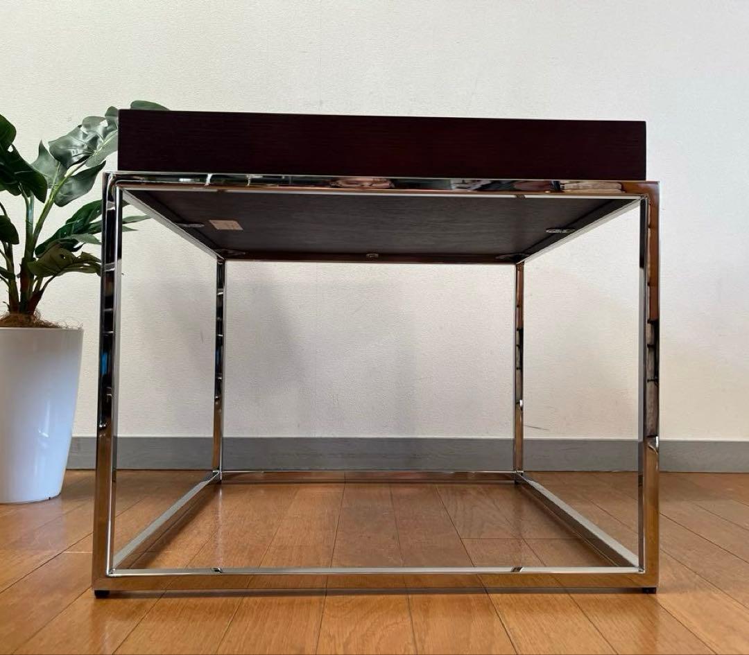 ◆未使用◆PLUS スクエアテーブル2020年製　ミッドセンチュリー　モダン