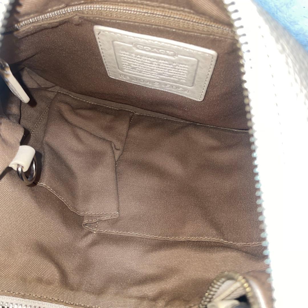 【美品】 COACH コーチ ショルダーバッグ レザー ソーホー 肩掛け