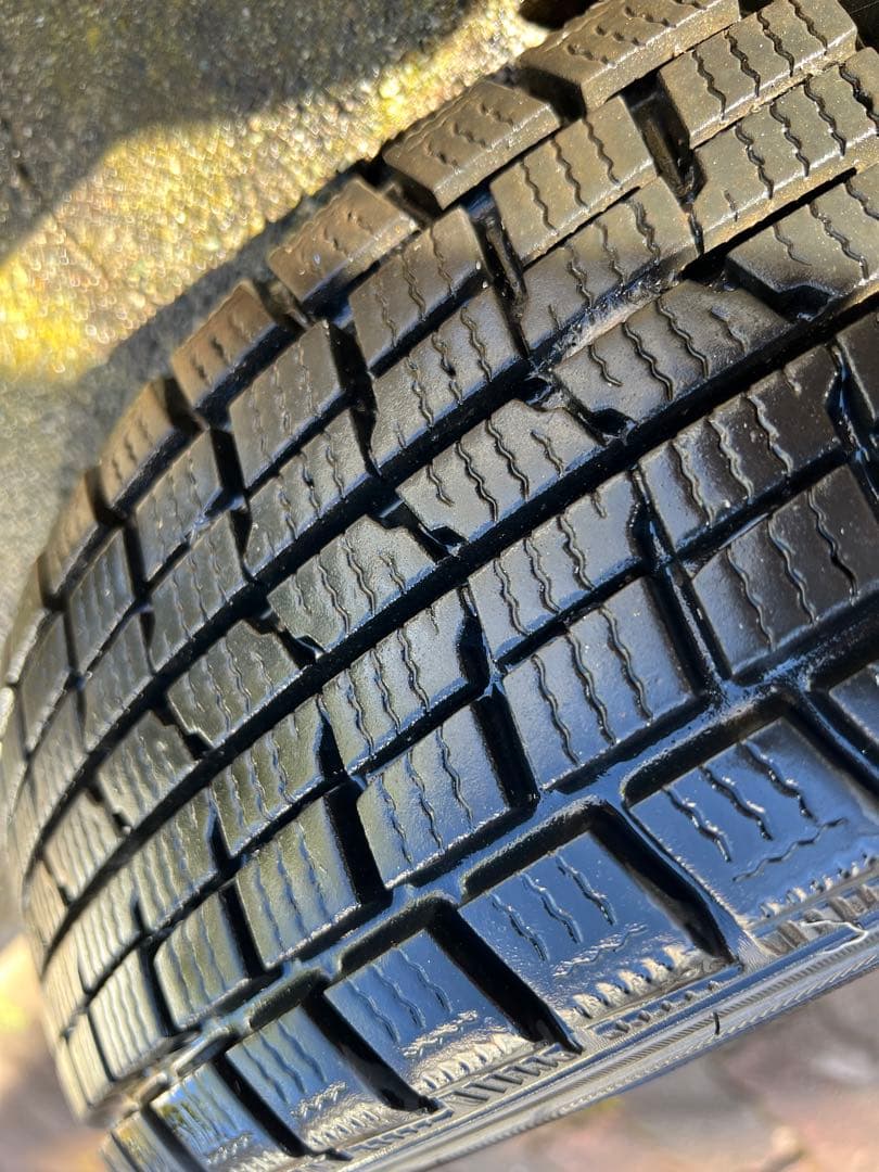 ローバー　ミニ　純正アルミ　12インチ　スタッドレスタイヤ付