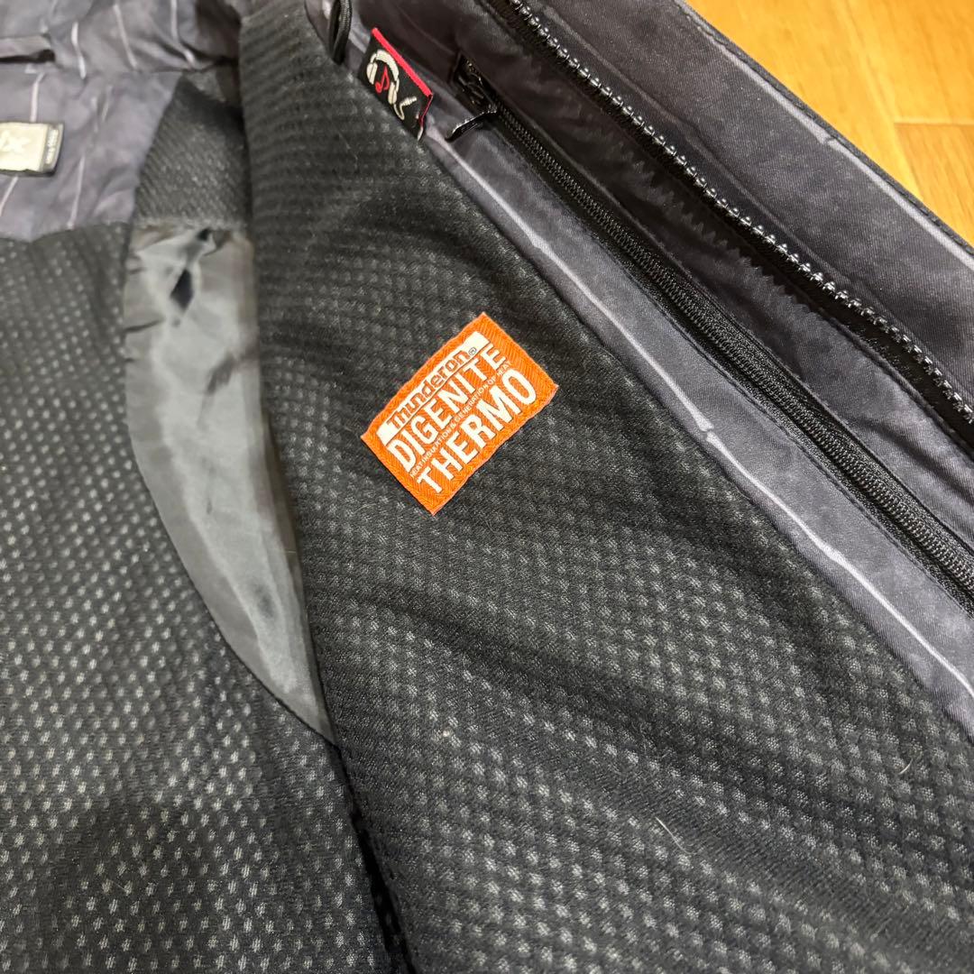 【セットアップ】phenix スキーウェア 上下セット メンズ　L ドクロ　黒