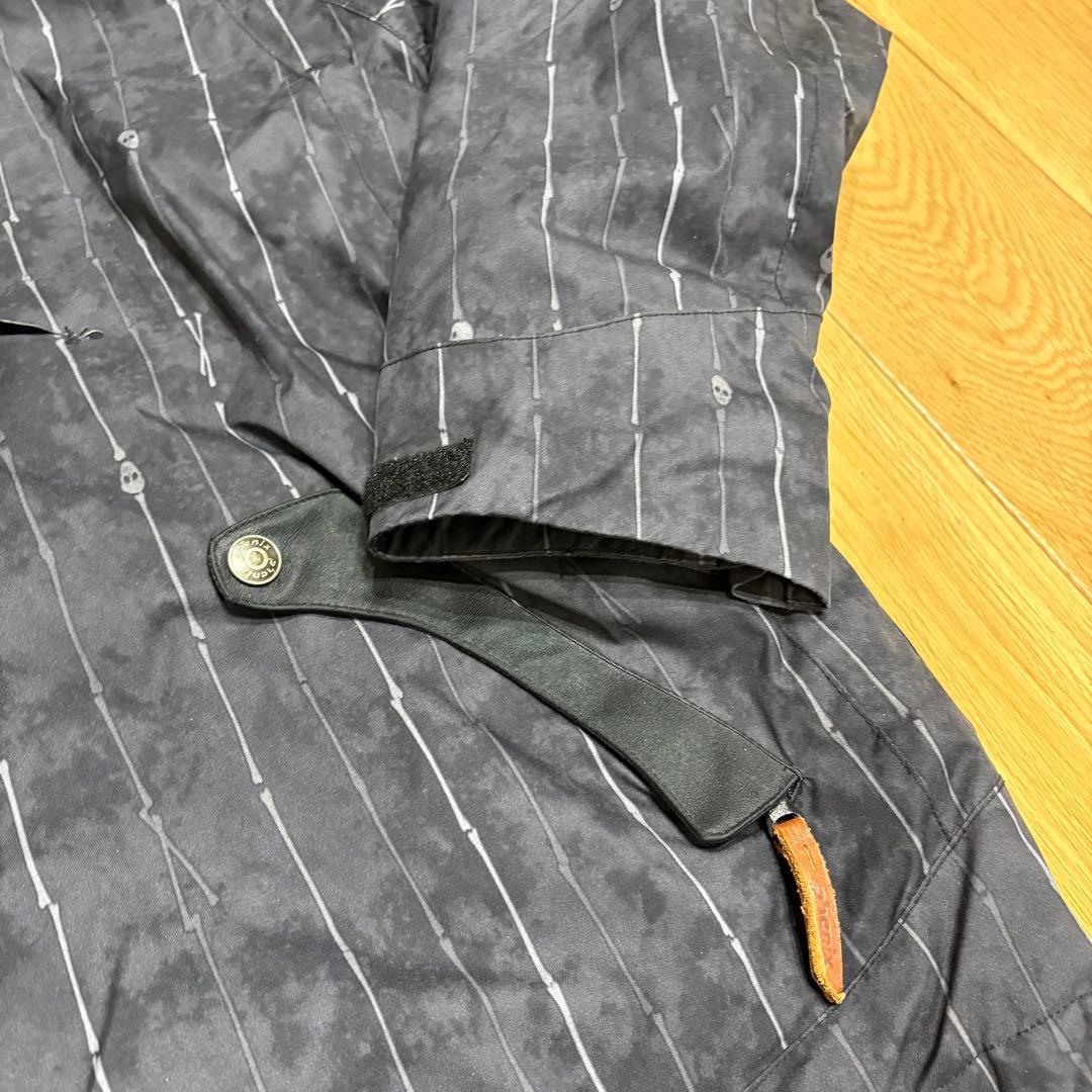 【セットアップ】phenix スキーウェア 上下セット メンズ　L ドクロ　黒