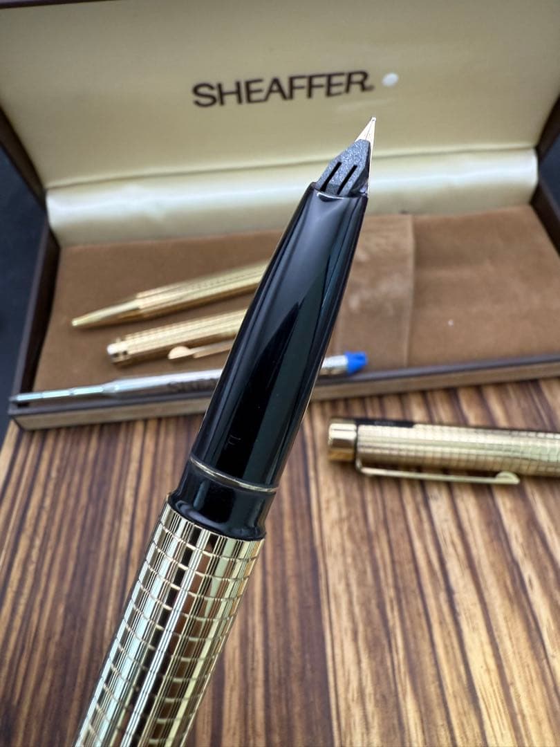 SHEAFFER 万年筆 タルガ 1007 23K G.P ボールペン付