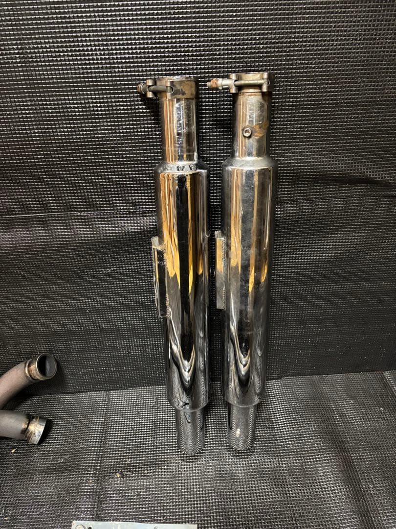 W650 W400 モーターステージ マフラー