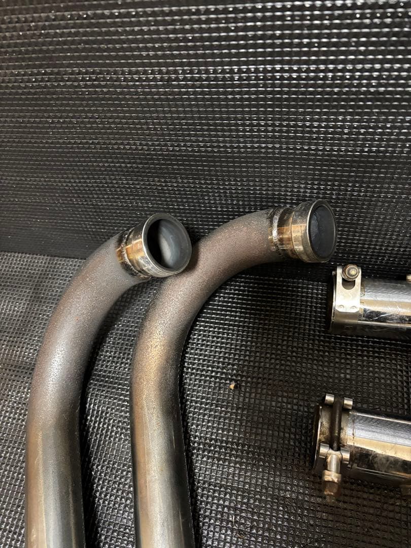 W650 W400 モーターステージ マフラー