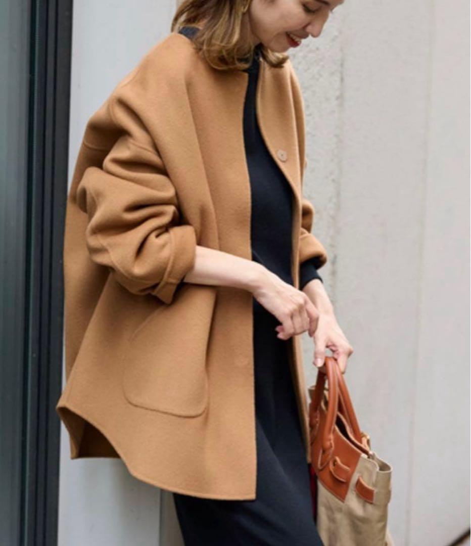 ゆう⭐︎フレームワーク　ハミルトンリバークルーネックコート36