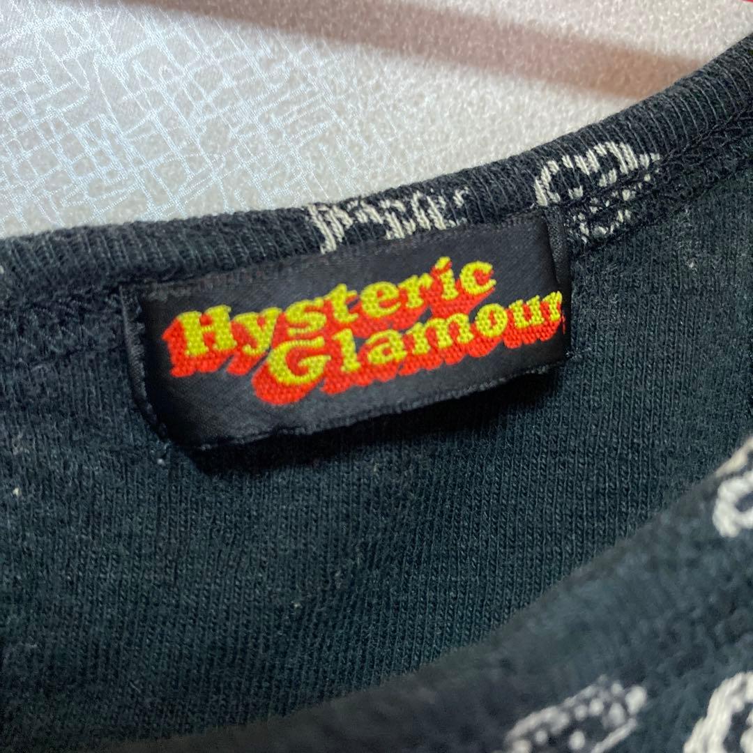 ヒステリックグラマー落書き柄タンクトップ