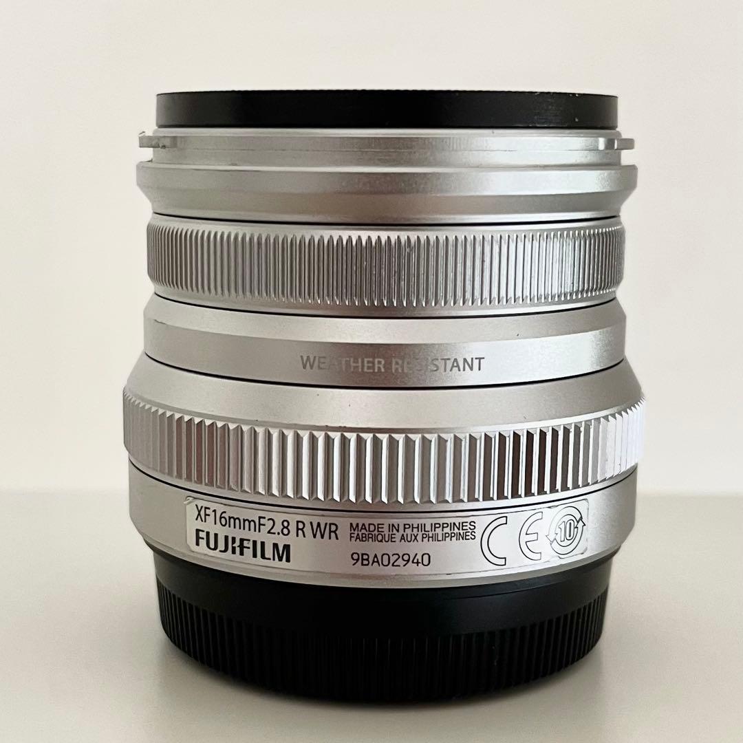 中古XF16mm F2.8 R WR シルバー fujifilm fujinon