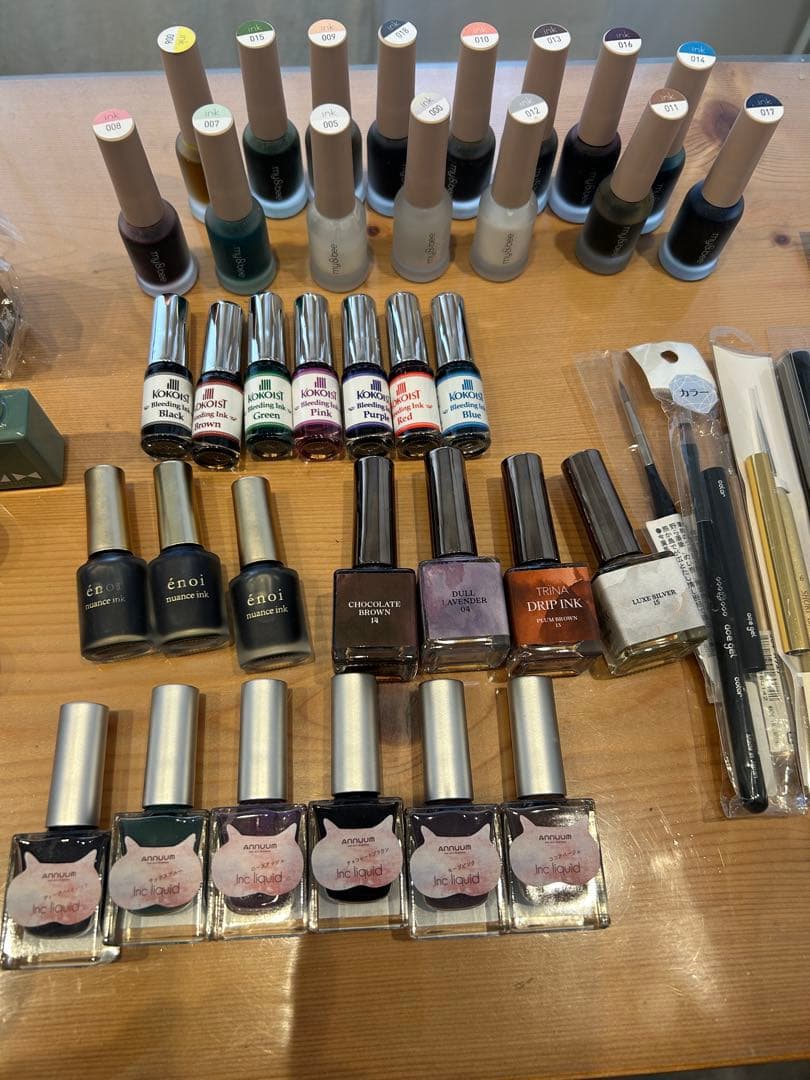 値下げしました！未使用品多数ネイルアート用品セット/ジェルネイル/ネイル用インク