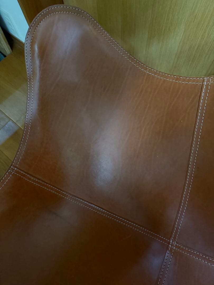 BKFチェア　バタフライチェア　本革