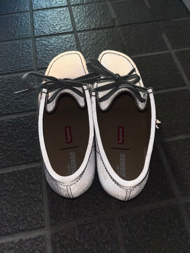 Supreme × Clarks Reflective Wallabee