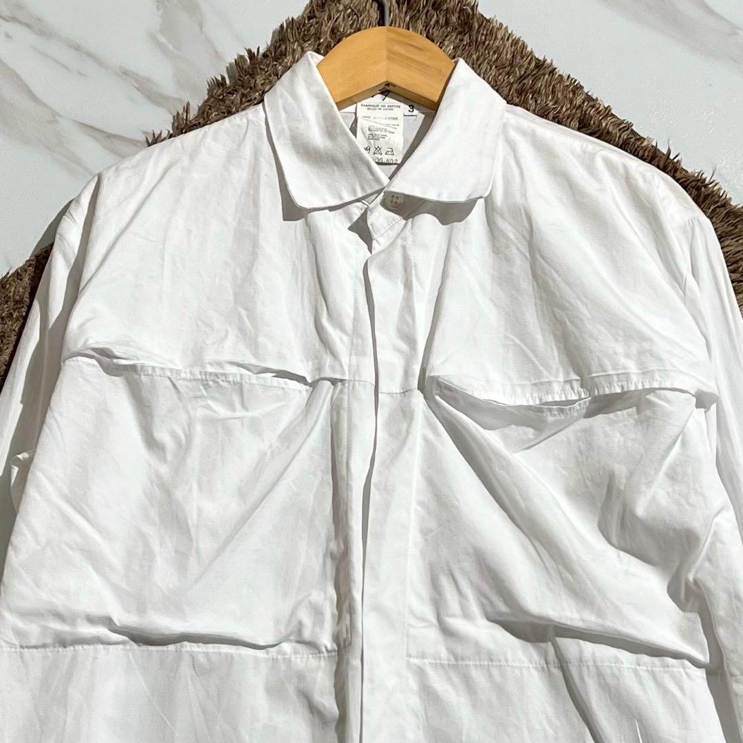 トップス Yohji Yamamoto shirt panel White cotton