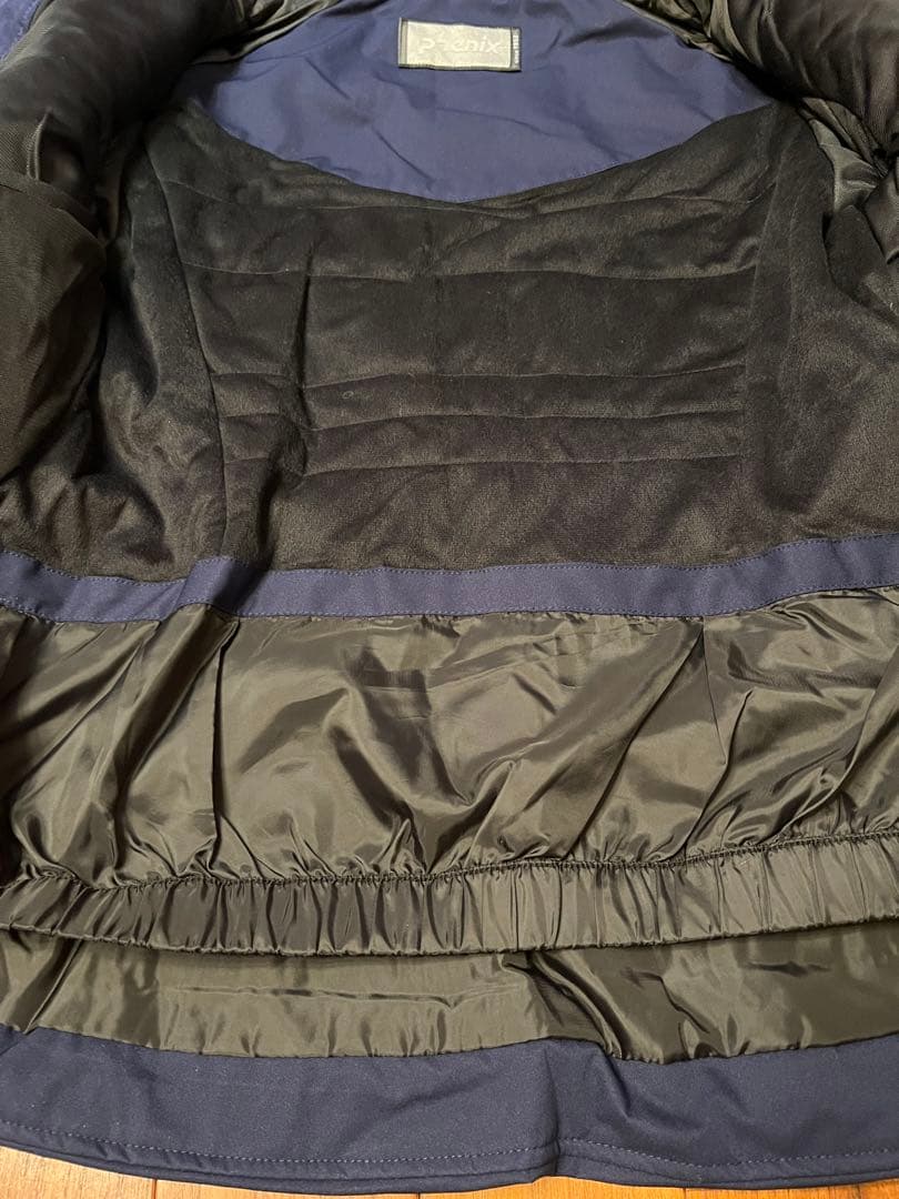 新品未使用 phenix 女性 フェニックス ウェアー上着 紺色 L