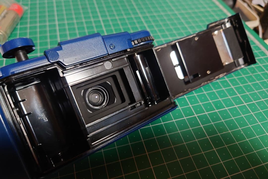 J*＊様 OLYMPUS XA-2 青 フィルムカメラ