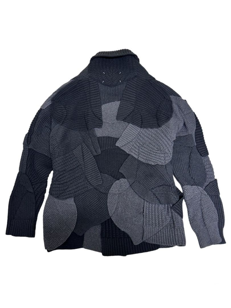 13aw パッチワーク ビーニー ニット セーター 再構築 アーティザナル