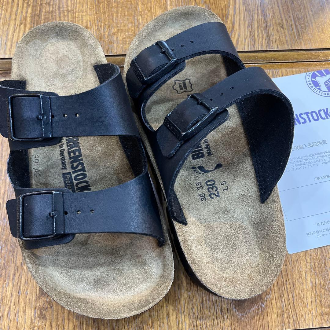 ビルケン.アリゾナの高級版BILBAO BLACK36 新品定価¥13200