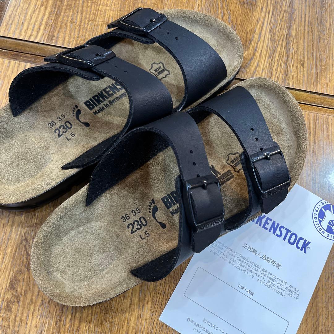 ビルケン.アリゾナの高級版BILBAO BLACK36 新品定価¥13200