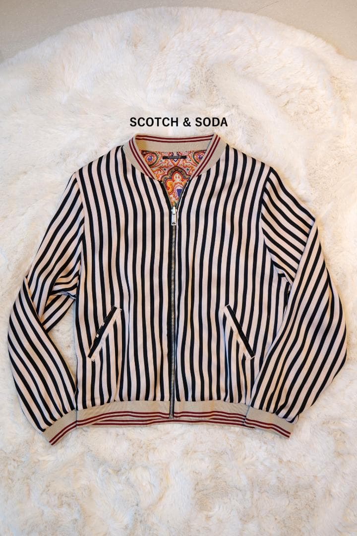 SCOTCH & SODA ペイズリー柄リバーシブル
