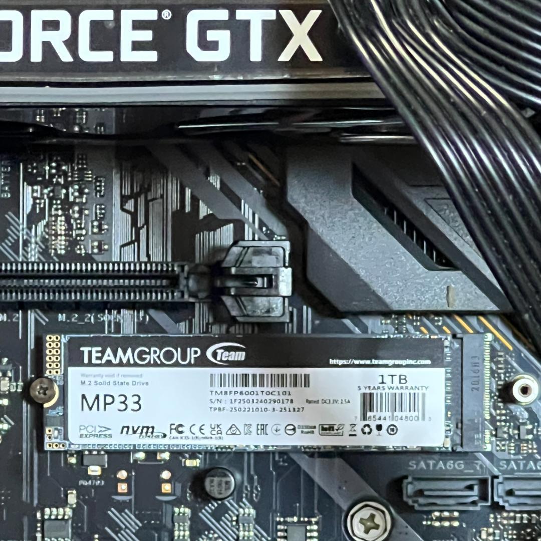 Ryzen7/GTX1660Ti/32GBメモリ/新品NVMe1TB/高級ケース