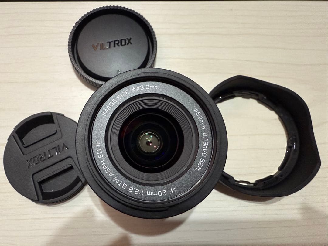 VILTROX AF 20/2.8 FE Eマウントレンズ