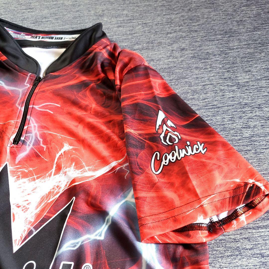 【日本未発売】ブランズウィック 日本サイズL相当　レッド　ボウリングウェア