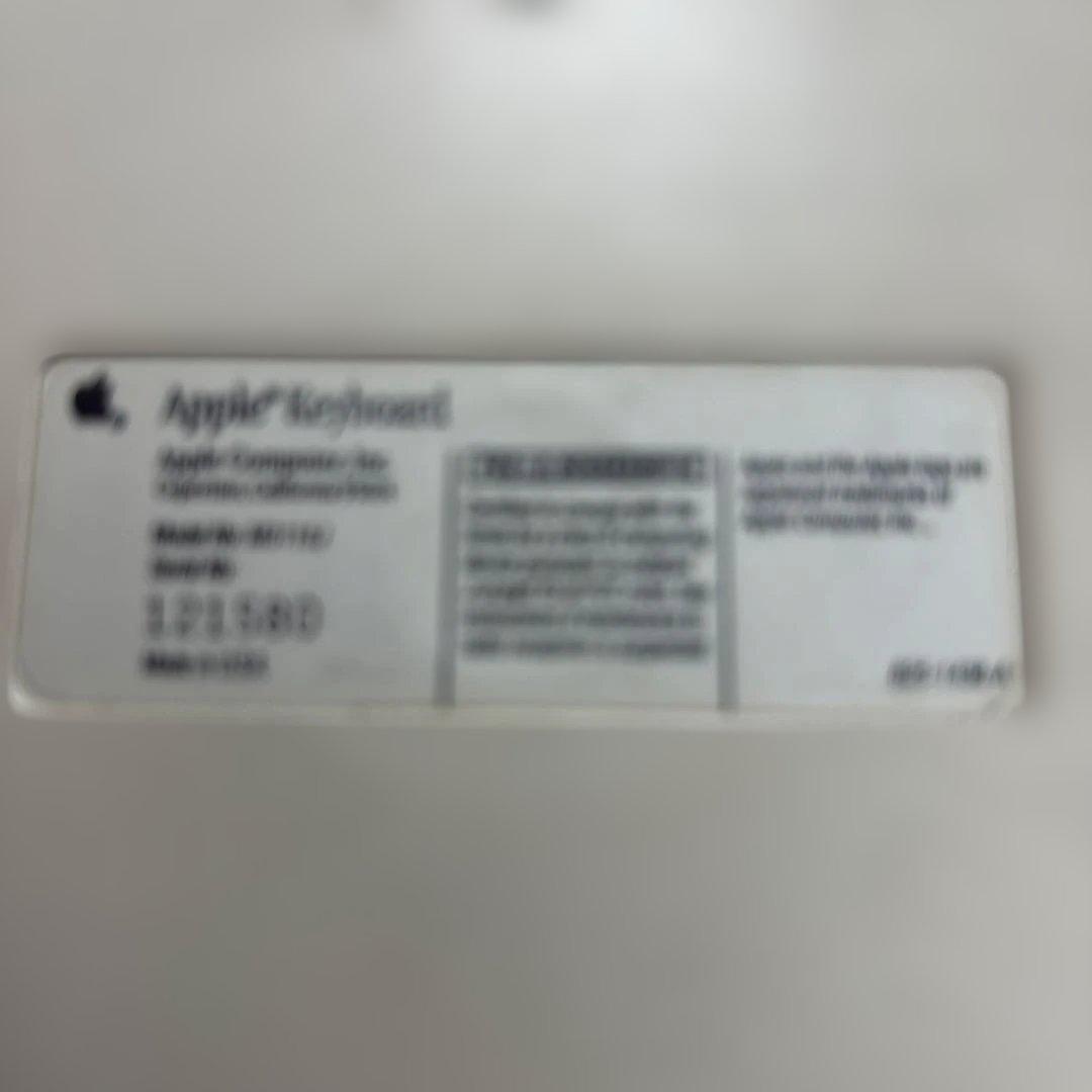 Apple メカニカル日本語配列 キーボード 本体④