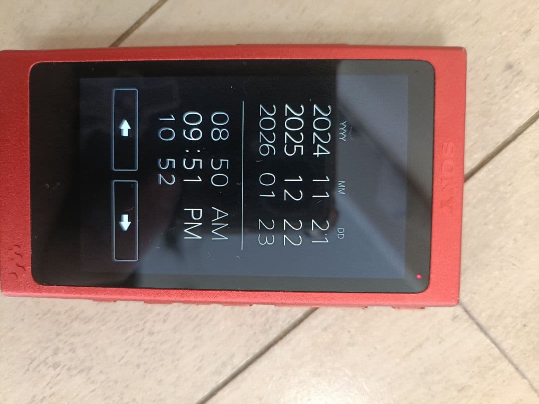 【美品♪】 SONY WALKMAN NW-A37 レッド