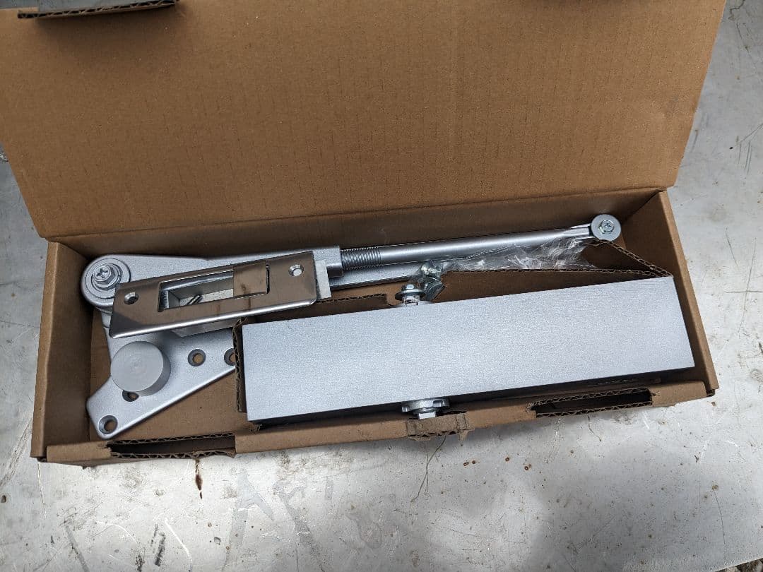 スチールドア ハンドル バックセット ストライク ドアクローザー 引取限定 愛知