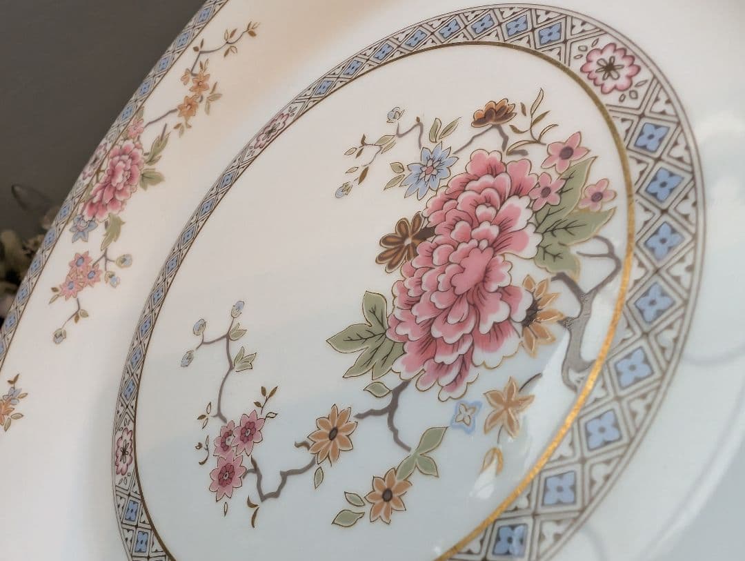 ロイヤルドルトン　カントン　20.5㎝サラダプレート♡8枚