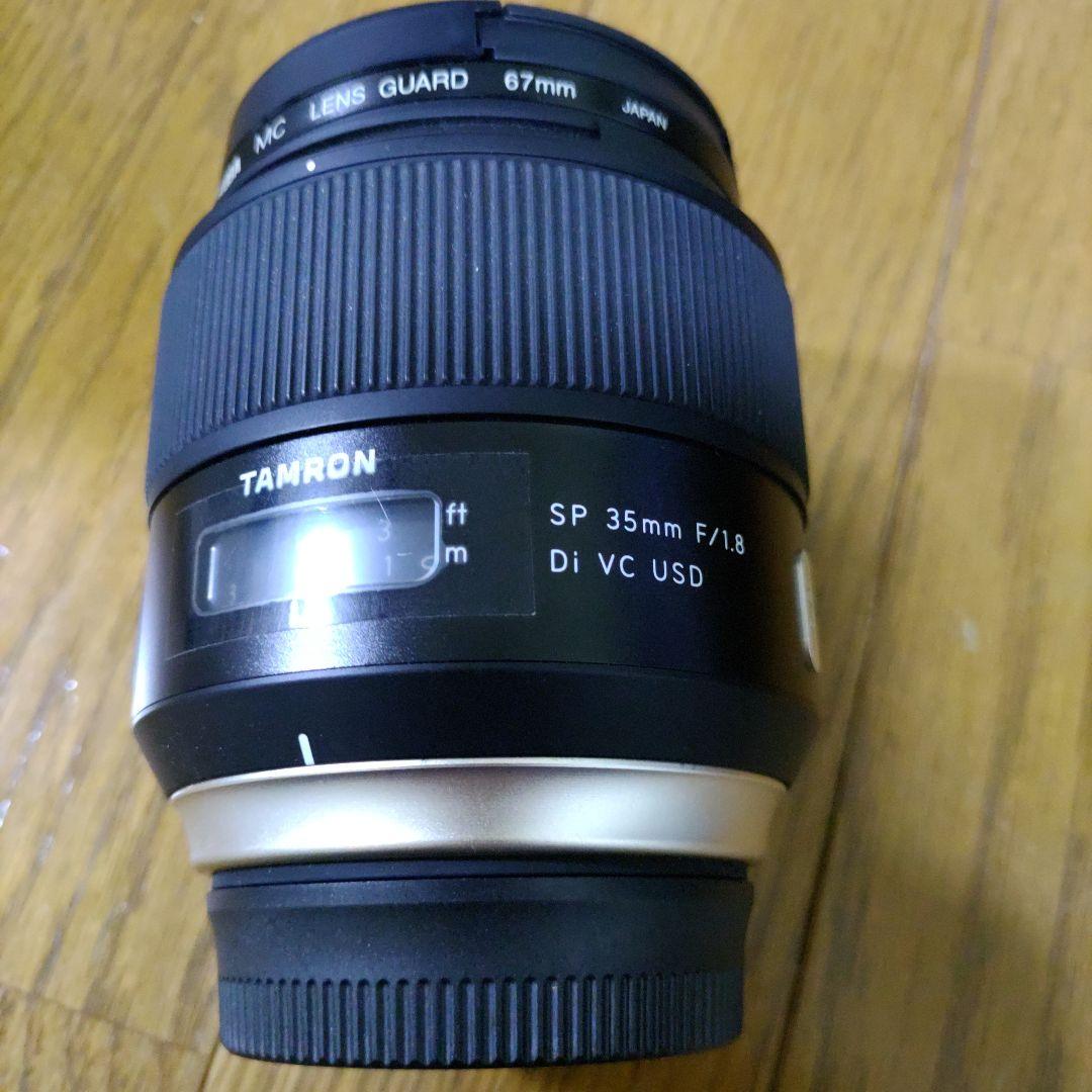 タムロン　sp35mm f1.8 di vc USD ニコンFマウント用　美品