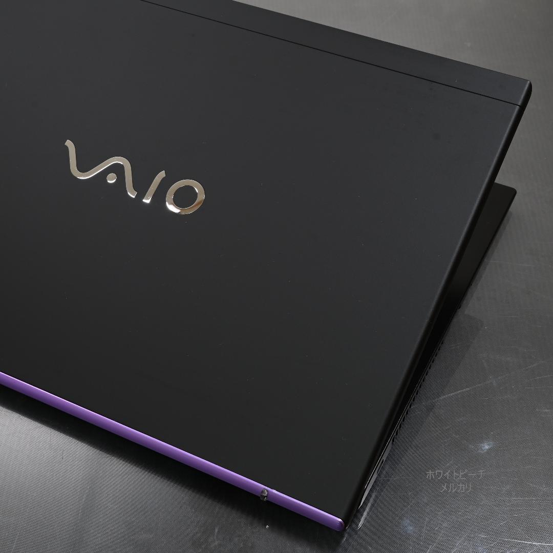 美品Vaio pro PK 11世代 i5 16G 512G 紫に光るキーボード