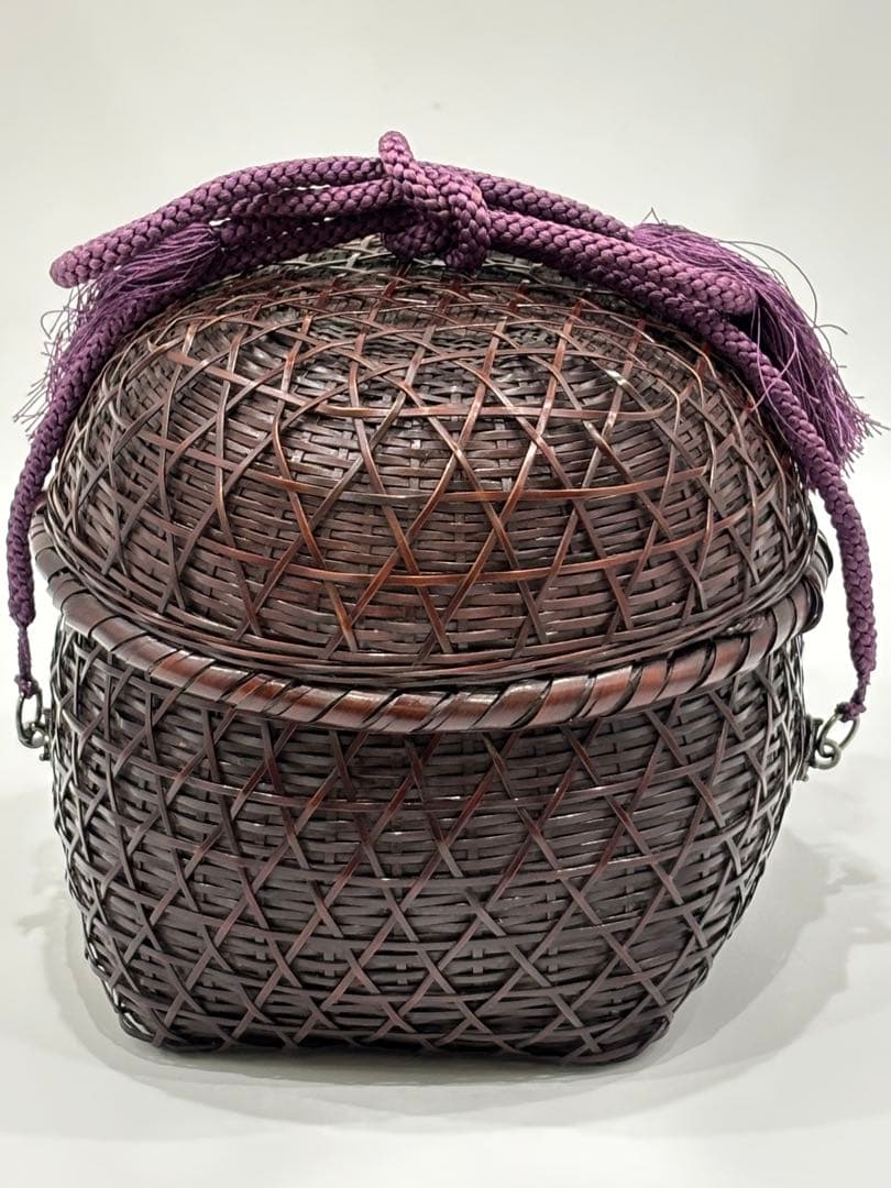 茶道具 茶籠 吉川日月 御所篭 野点籠 茶籠一式セット 紙箱