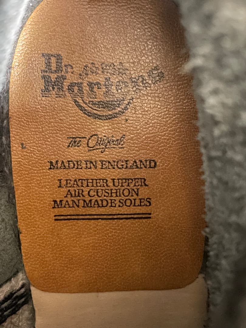 靴 dr martens made in England UK6