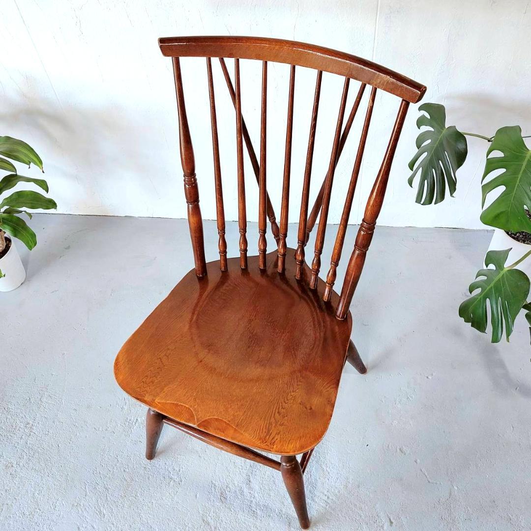 飛騨産業 ウィンザーチェア 無垢材 幅45cm 椅子