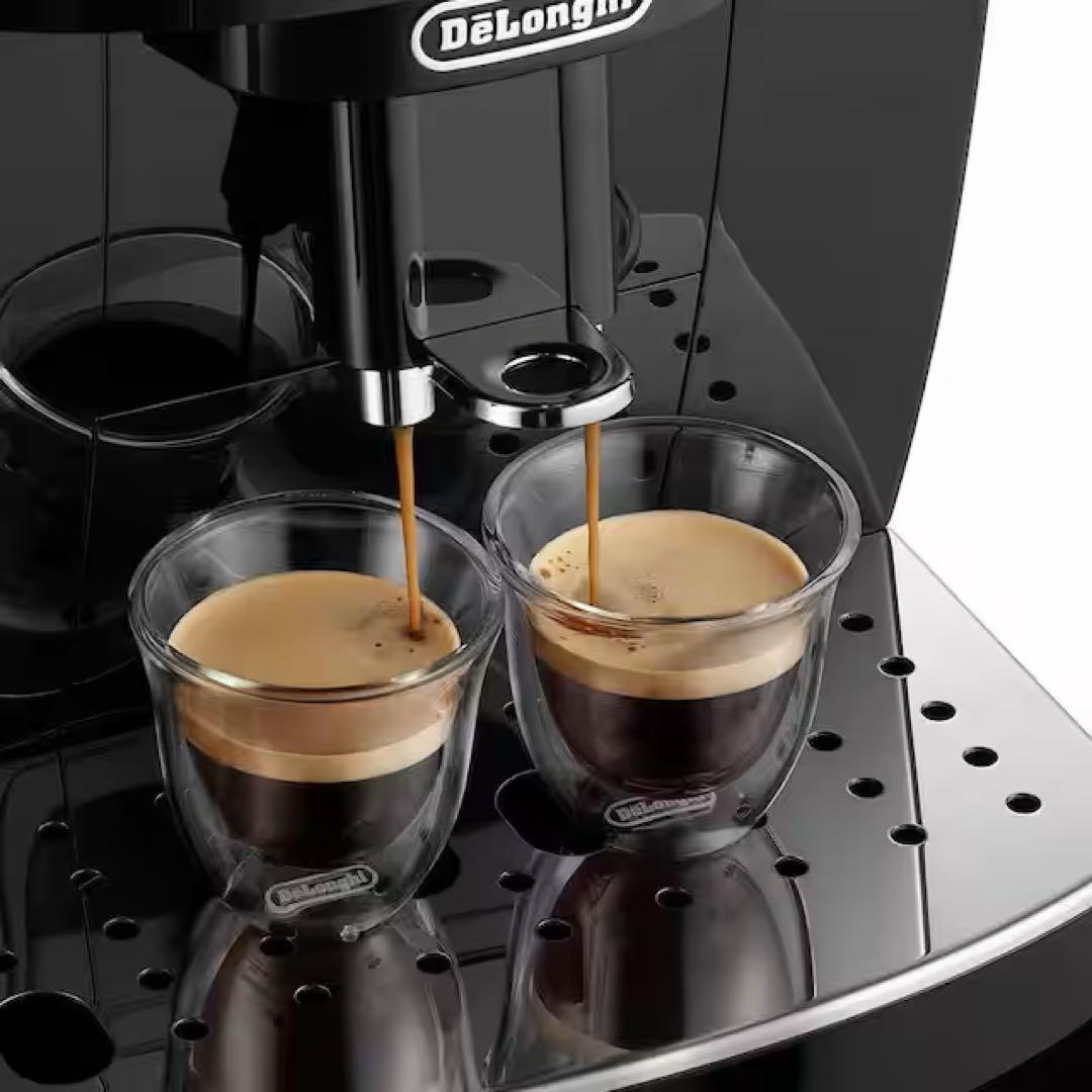 デロンギ マグニフィカS 全自動コーヒーマシン ブラック