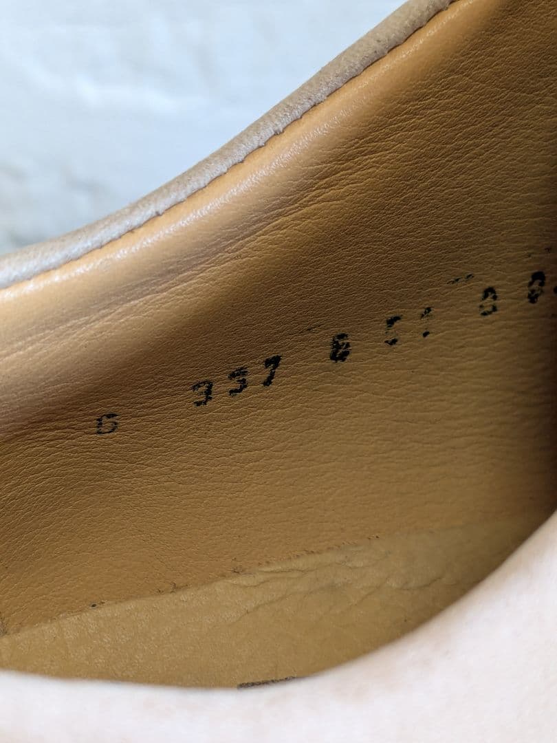 ★未使用級★jacoform コンフォートシューズ レザー ベージュ 24.5