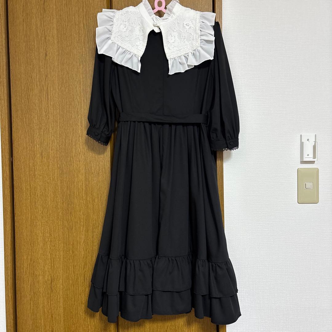 シェグリット　\"Harriet\"パフワンピース　ブラック　Sheglit