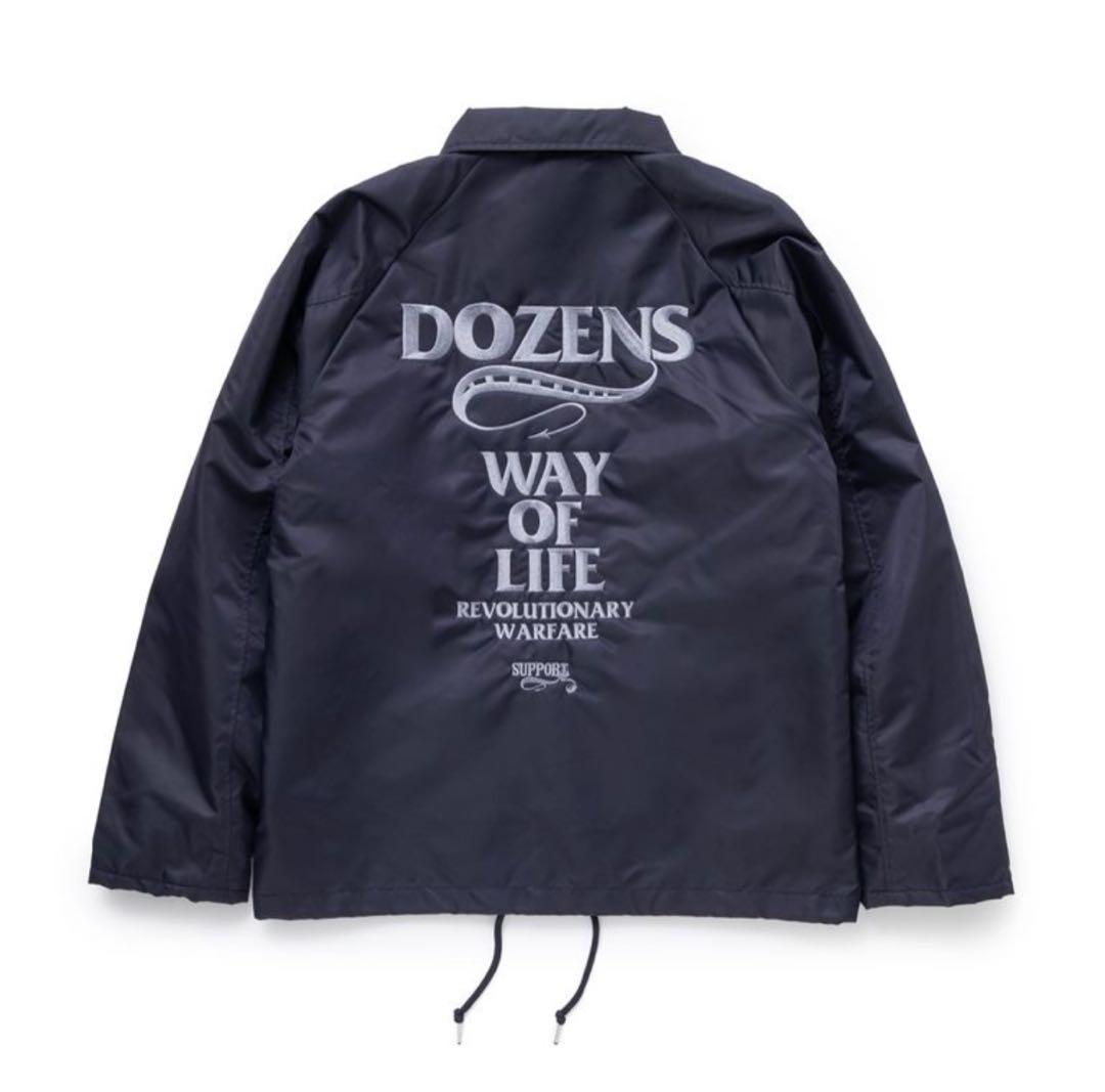 rats BOA COACH JKT NAVY×SILVER GRAY