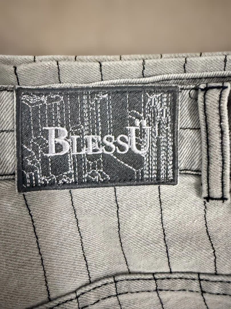 BLESS Ü bless u ブレスユー　ストライプデニム