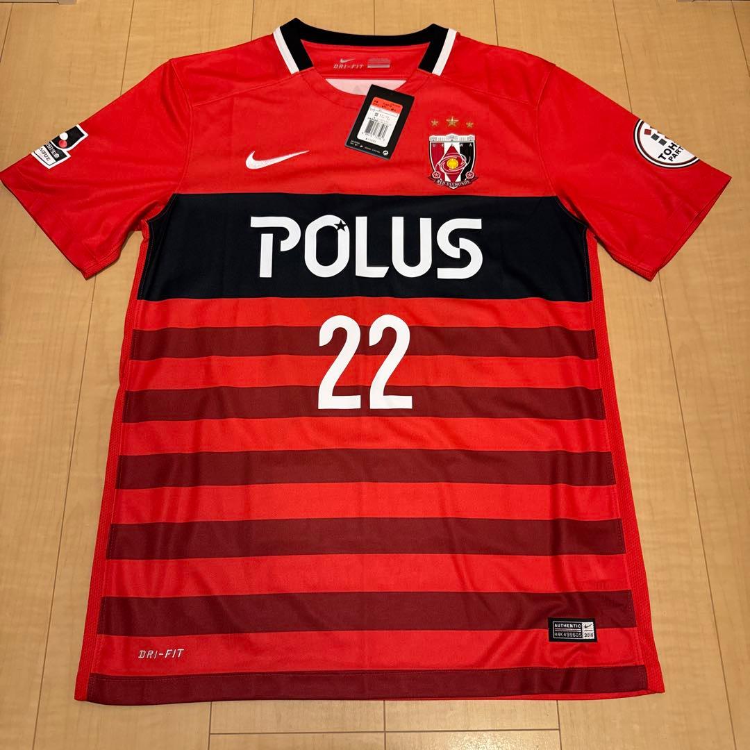 新品 浦和レッズ 阿部勇樹 J1 500試合 出場記念 ユニフォーム Lサイズ