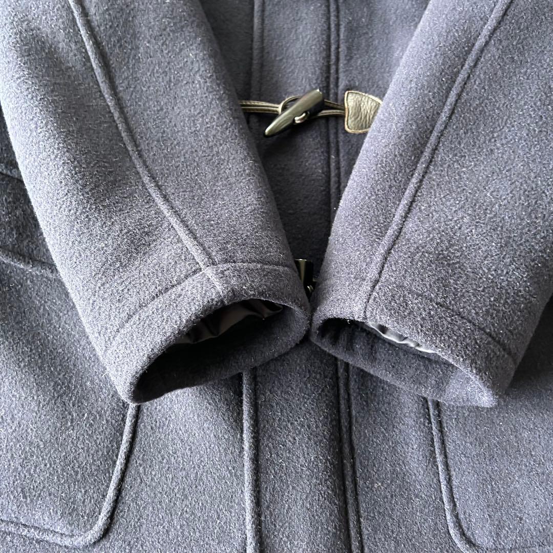 BROOKS BROTHERS ダッフルコート ネイビー L ブラックウォッチ