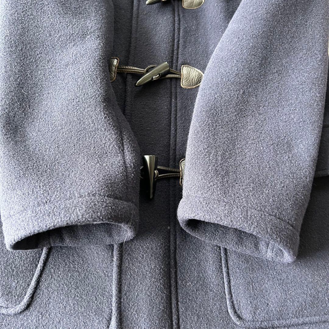 BROOKS BROTHERS ダッフルコート ネイビー L ブラックウォッチ