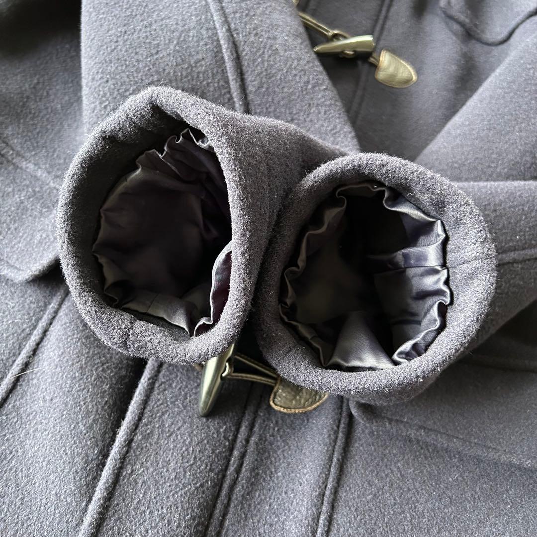 BROOKS BROTHERS ダッフルコート ネイビー L ブラックウォッチ