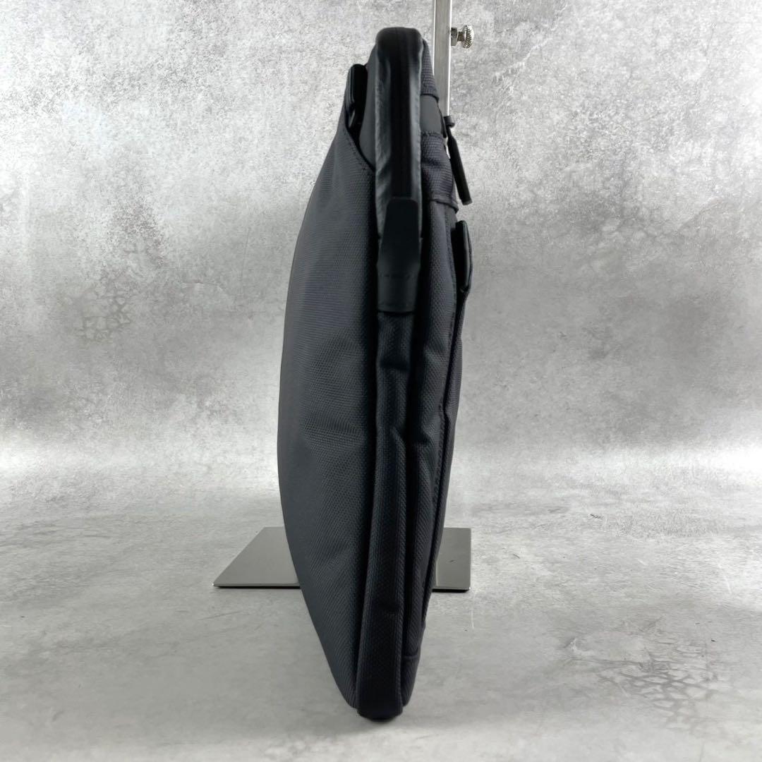 未使用級 2way✨MONOLITH PC CASE OFFICE クラッチ 黒