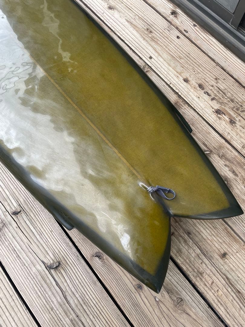 Kugenuma surfboards 6’4 フィッシュツイン ミッドレングス