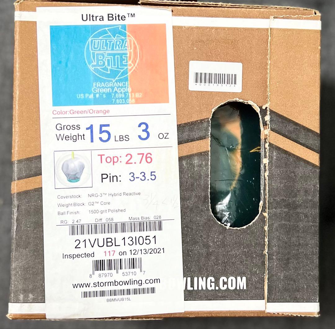 ★値下★神球ウルトラバイト★15ポンド新品★STORM★