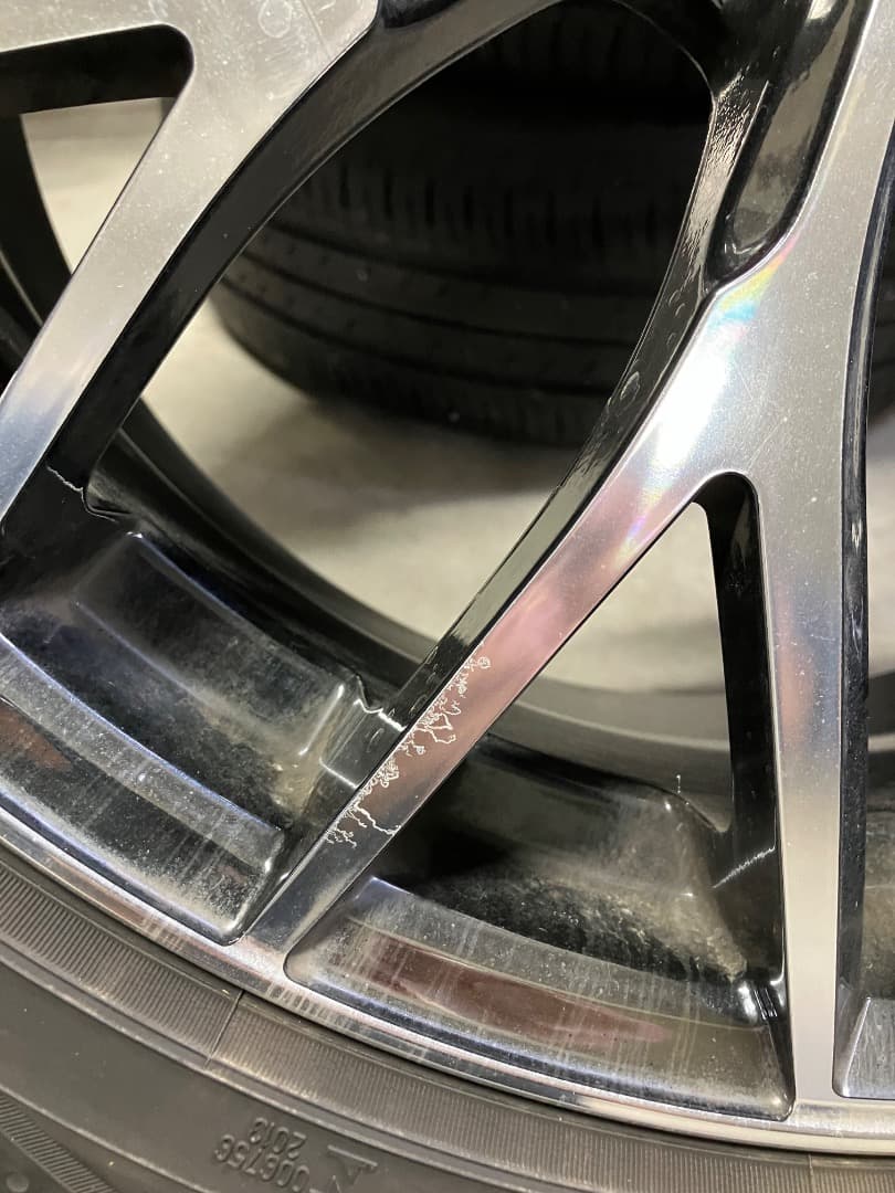 ①レオニスMX 18インチ　7J 114.3 インセット53 2本