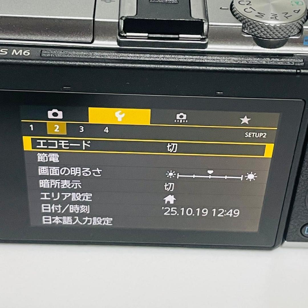 特価　Canon キヤノン　EOS M6 ダブルズームキット ミラーレス一眼