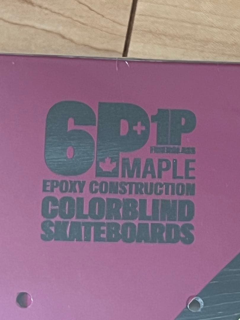 新品 8.0 Colorblind Big Eye V2 デッキ