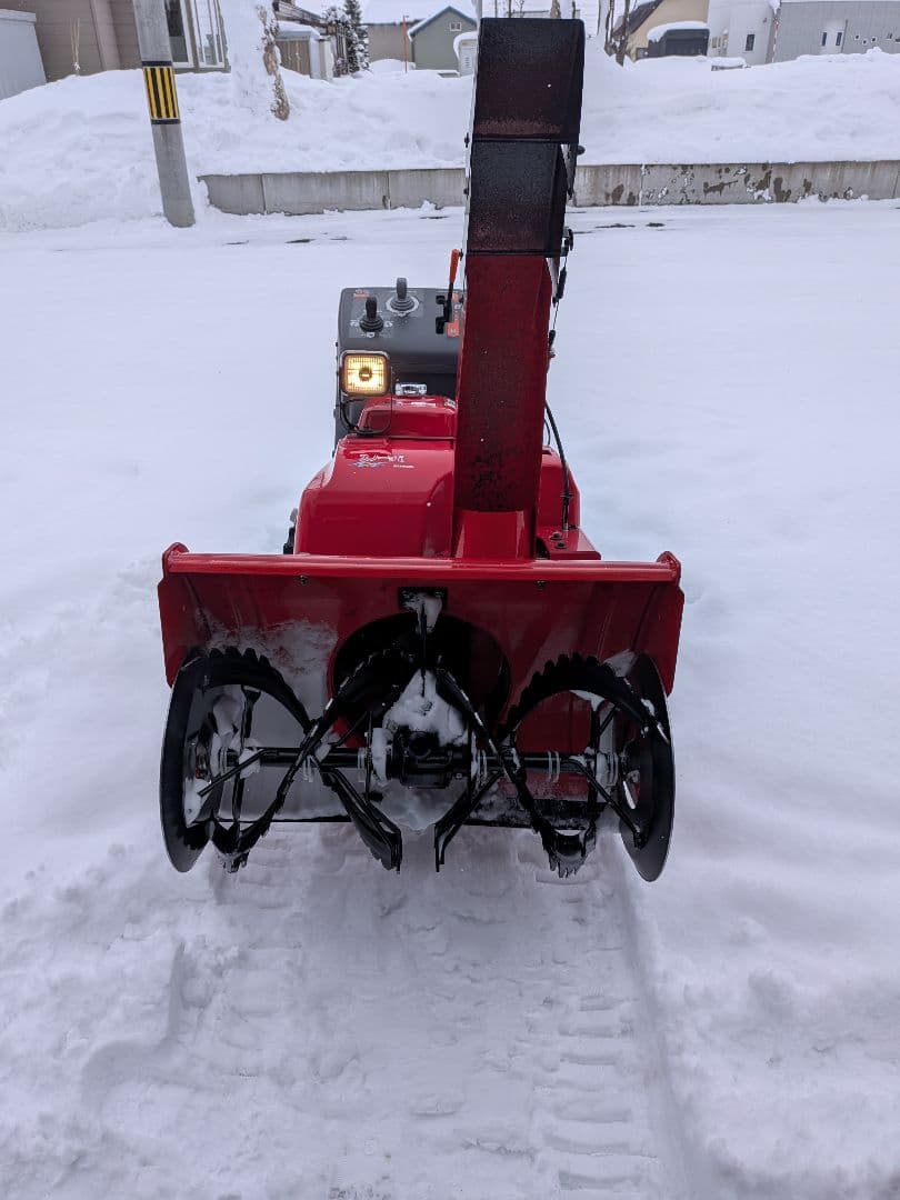 ホンダハイブリッド除雪機