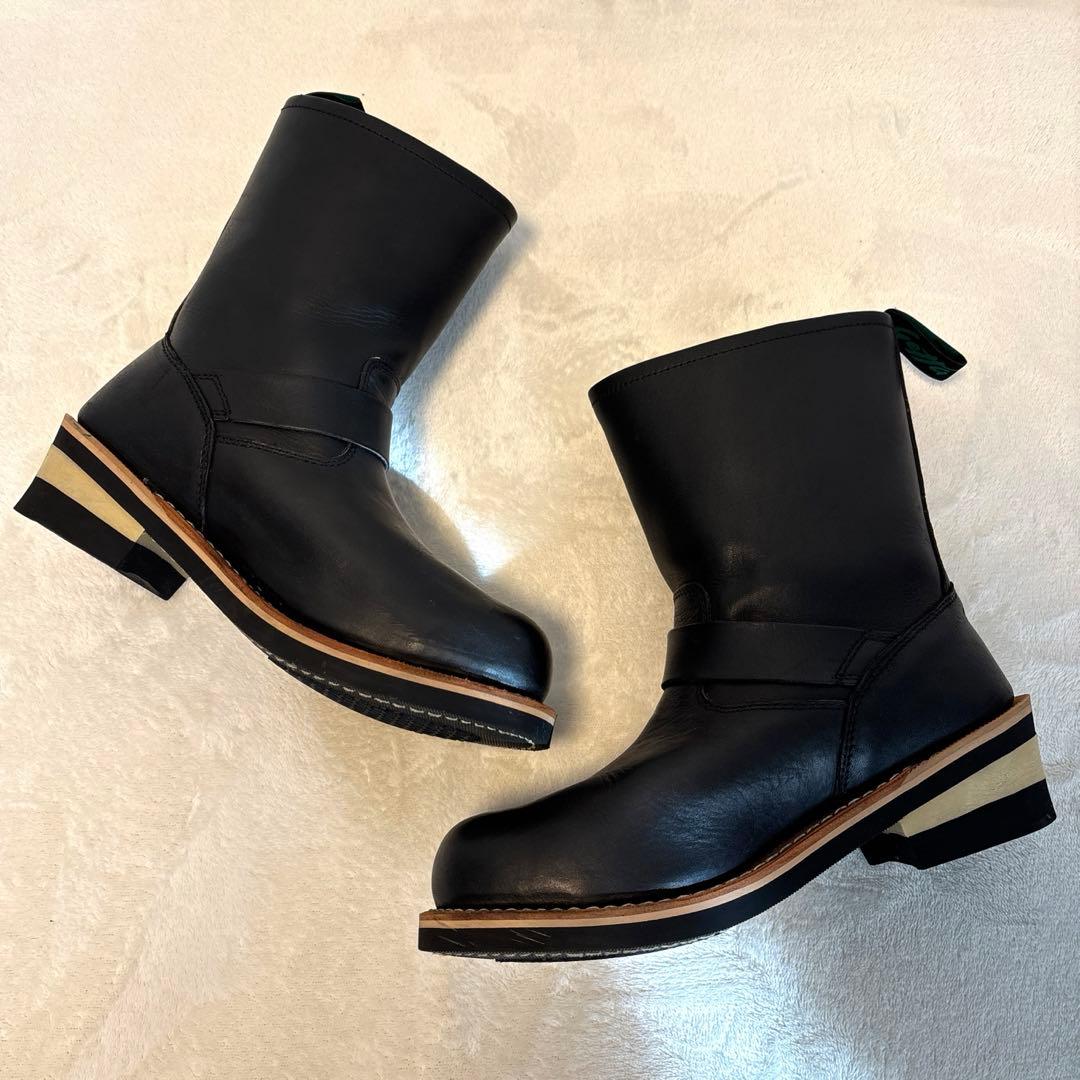 【極美品】Getta Gripゲッタグリップエンジニアブーツ　レディース24cm